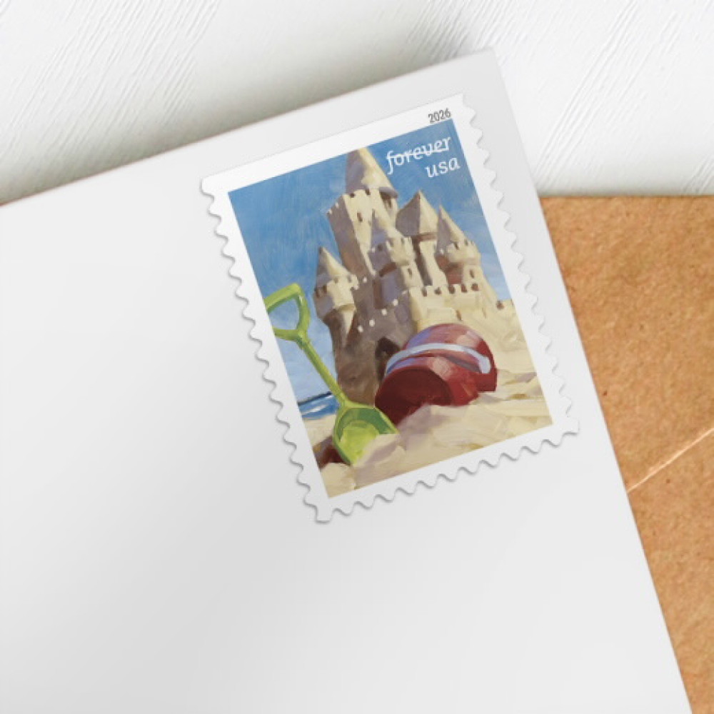 (2026) A Day at the Beach Forever Stamps, Book of 20