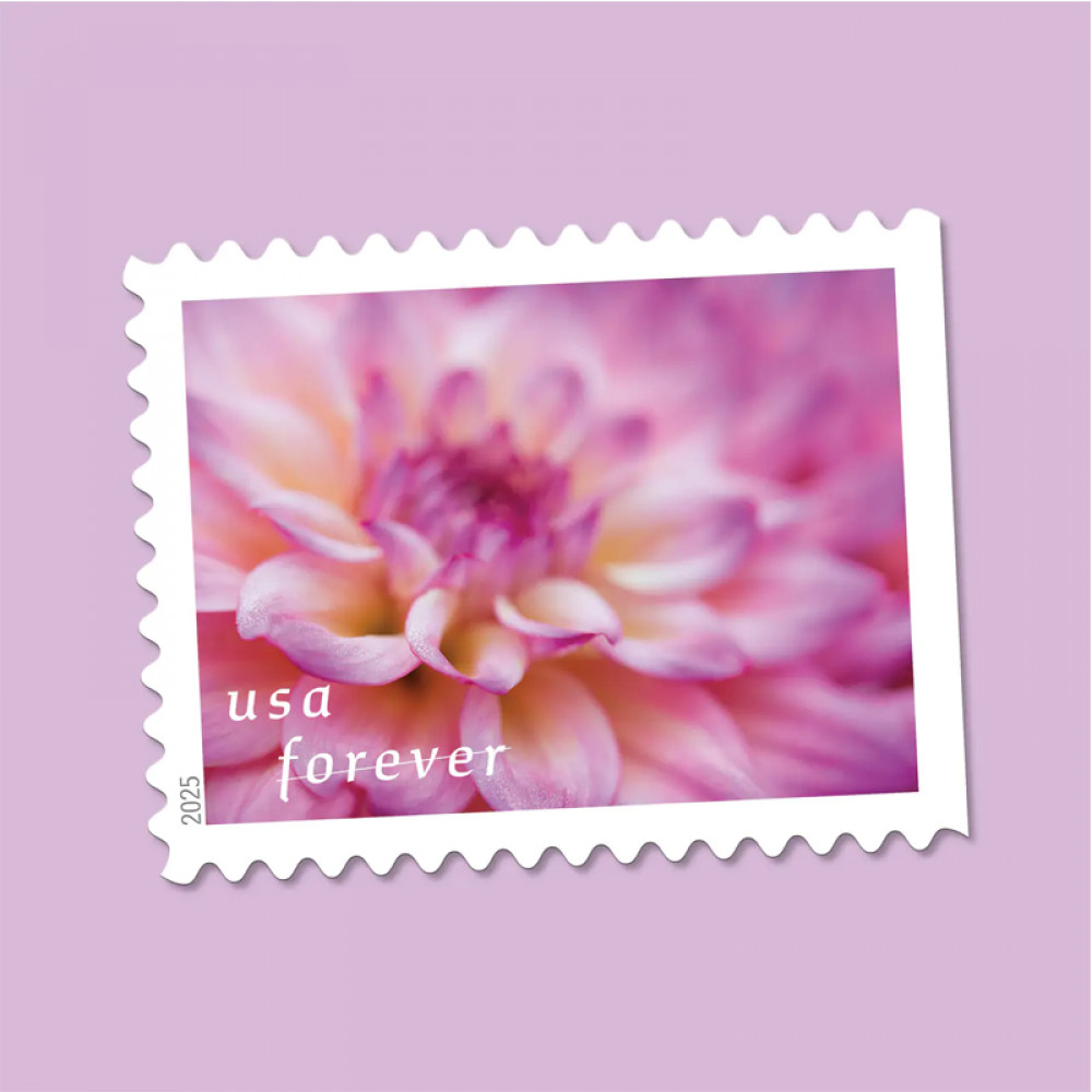 2025 Dahlias Stamps Book of 20