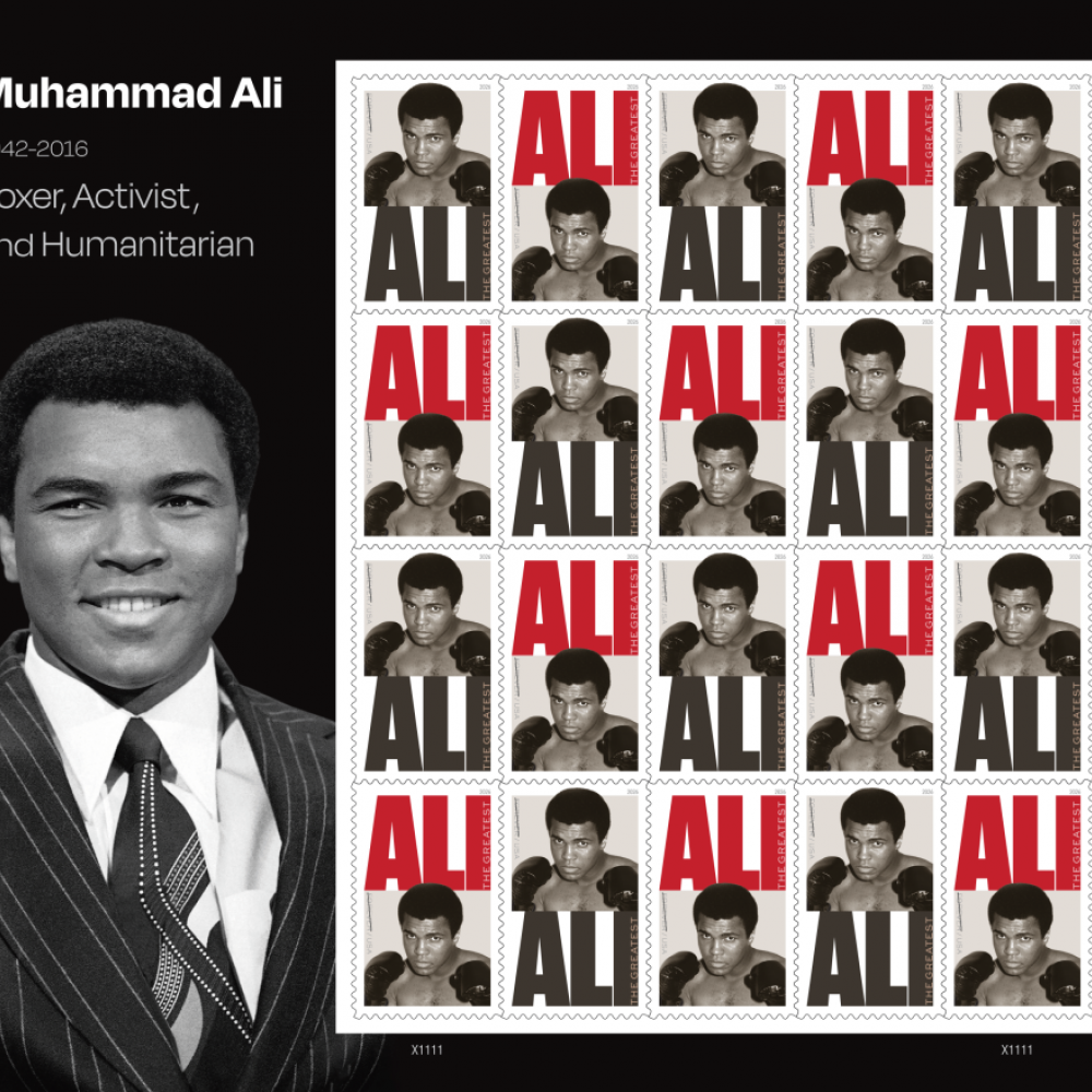 (2026) Muhammad Ali Stamps, Sheet of 20